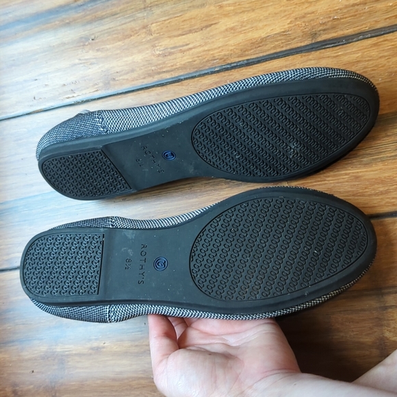 Rothy's | grey birdseye ballet flat - Picture 7 of 10